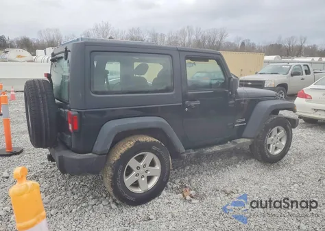 2013 Jeep Wrangler Sport из США, поврежденный, VIN 1C4AJWAG9DL586511